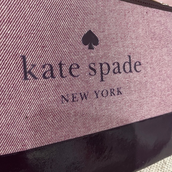 NWT - Kate Spade Large Tassel Pouch in Deep Plum - Picture 4 of 8